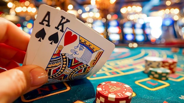 Live baccarat table on cinta togel mobile app with dealer and betting interface